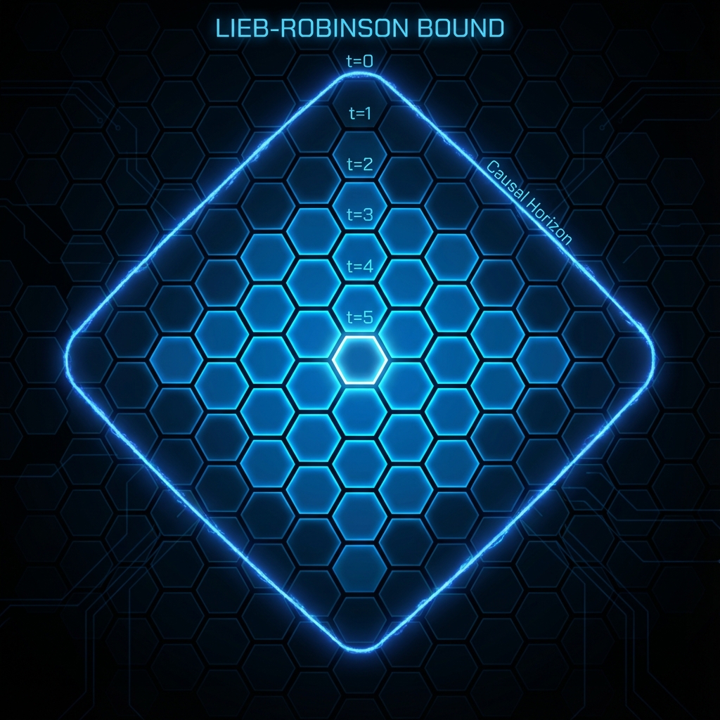 Lieb-Robinson Bound: Causal Light Cone