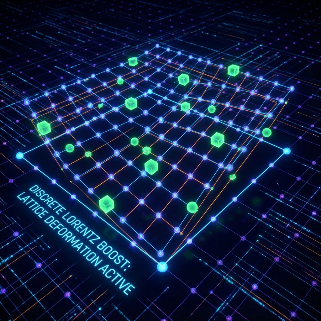 Discrete Lorentz Boost