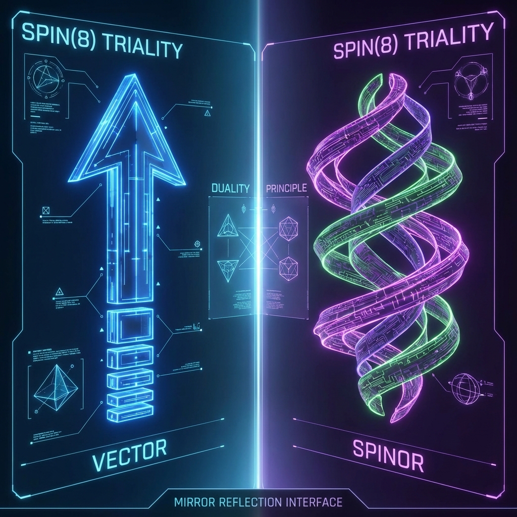 Spin8 Vector Spinor Mirror