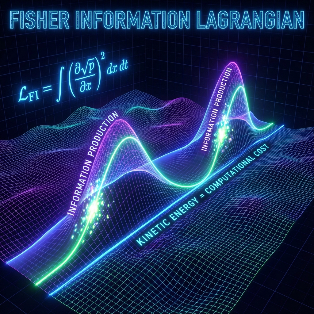 Fisher Information Lagrangian