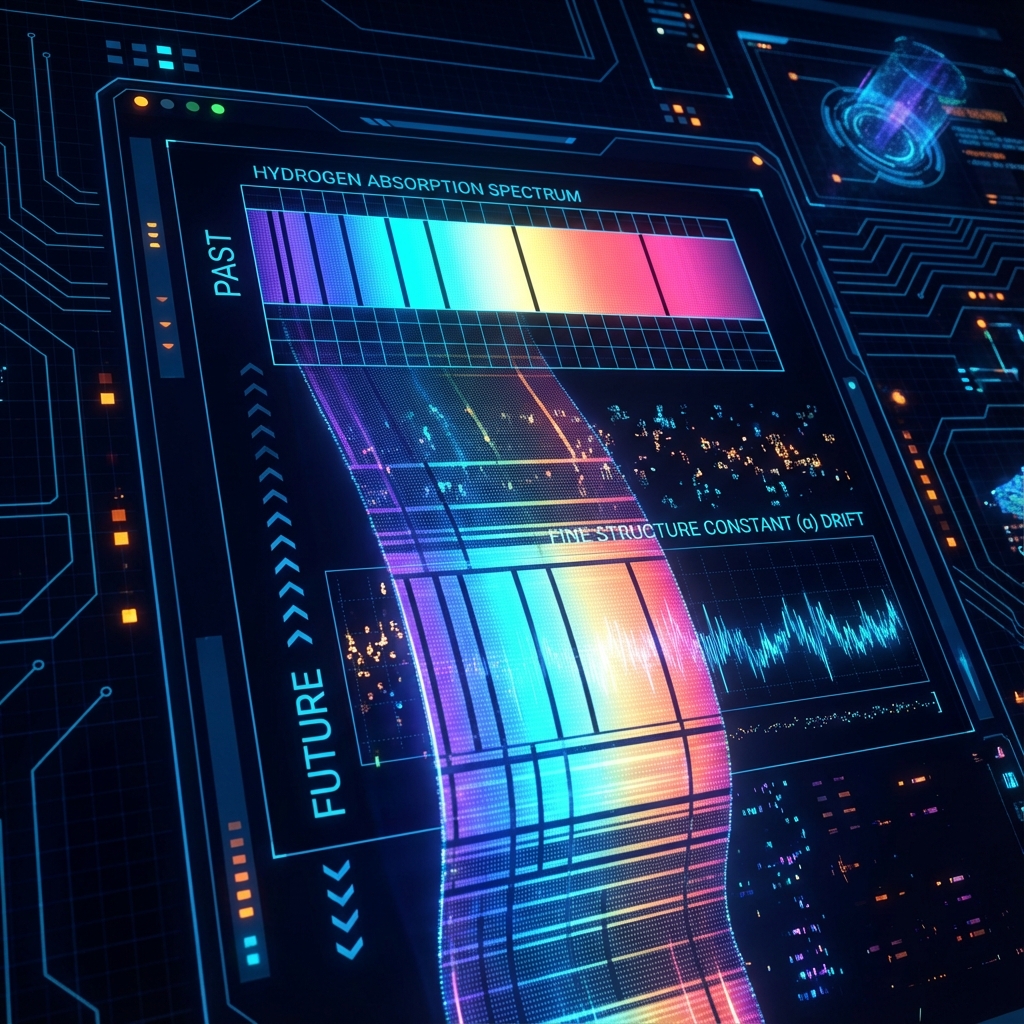 Fine Structure Spectrum Shift