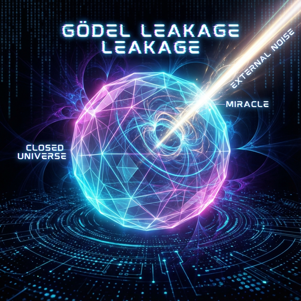 Gödel Leakage and Fractal Structure