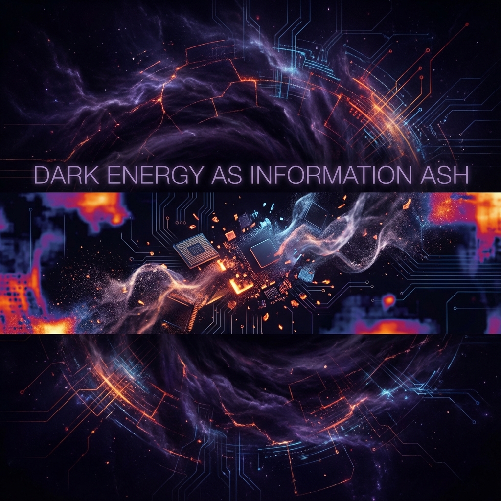 Dark Energy: The Ashes of Information